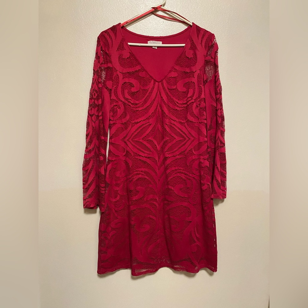 Established 1962 Size 10 Red Dress